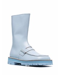 Мужские темно-синие кожаные ботинки челси от CamperLab