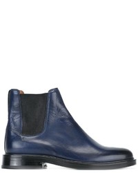 Женские темно-синие кожаные ботинки челси от Paul Smith