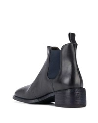 Женские темно-синие кожаные ботинки челси от Marsèll