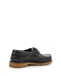 Мужские темно-синие кожаные ботинки от Beppi