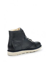 Мужские темно-синие кожаные ботинки от Buffalo