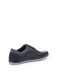 Мужские темно-синие кожаные ботинки от Calipso