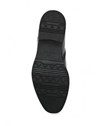 Мужские темно-синие кожаные ботинки от Dino Ricci