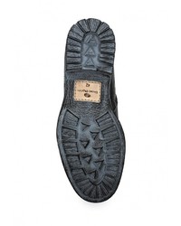 Мужские темно-синие кожаные ботинки от Dino Ricci