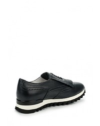 Мужские темно-синие кожаные ботинки от GUARDIANI SPORT