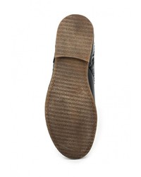 Мужские темно-синие кожаные ботинки от iD active