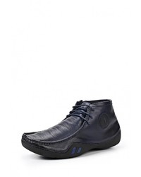Мужские темно-синие кожаные ботинки от Valor Wolf