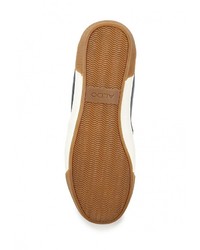 Мужские темно-синие кожаные кеды от Aldo