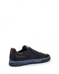 Мужские темно-синие кожаные кеды от Botticelli Limited