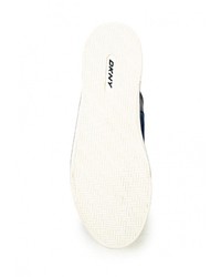 Женские темно-синие кожаные кеды от DKNY Active