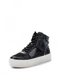 Женские темно-синие кожаные кеды от DKNY Active