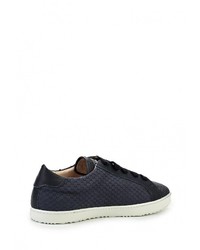 Женские темно-синие кожаные кеды от Escada Sport