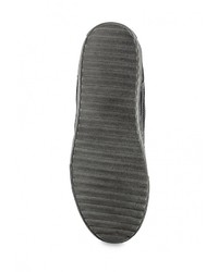 Мужские темно-синие кожаные кеды от Flair