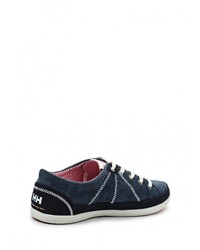 Женские темно-синие кожаные кеды от Helly Hansen