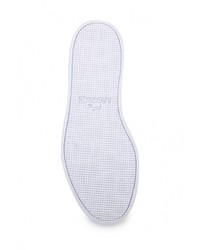 Женские темно-синие кожаные кеды от Lacoste