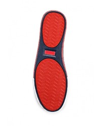 Мужские темно-синие кожаные кеды от Polo Ralph Lauren