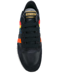 Мужские темно-синие кожаные кеды от Paul Smith