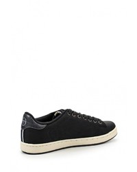 Мужские темно-синие кожаные кеды от Sergio Tacchini