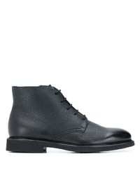 Мужские темно-синие кожаные классические ботинки от Doucal's
