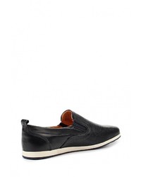 Мужские темно-синие кожаные лоферы от Bata