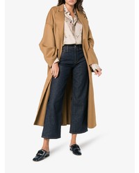 Женские темно-синие кожаные лоферы от Dorateymur