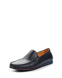 Мужские темно-синие кожаные лоферы от Rosconi