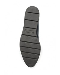 Женские темно-синие кожаные лоферы от Tamaris