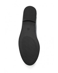 Женские темно-синие кожаные лоферы от WS Shoes