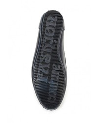 Мужские темно-синие кожаные мокасины от iD active