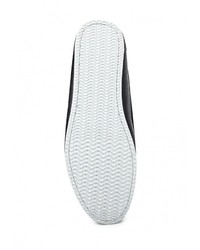 Мужские темно-синие кожаные мокасины от Patrol