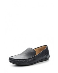 Мужские темно-синие кожаные мокасины от Ralf Ringer