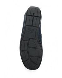 Мужские темно-синие кожаные мокасины от Ralf Ringer