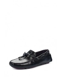 Мужские темно-синие кожаные мокасины от Ted Baker London