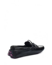 Мужские темно-синие кожаные мокасины от Ted Baker London