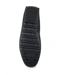 Мужские темно-синие кожаные мокасины от Vitacci