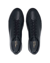 Мужские темно-синие кожаные низкие кеды от Common Projects