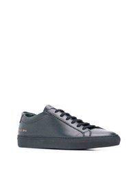 Мужские темно-синие кожаные низкие кеды от Common Projects