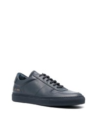 Мужские темно-синие кожаные низкие кеды от Common Projects