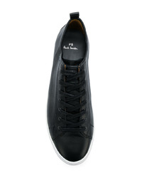 Мужские темно-синие кожаные низкие кеды от Ps By Paul Smith