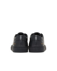 Мужские темно-синие кожаные низкие кеды от Common Projects