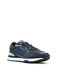 Мужские темно-синие кожаные низкие кеды от Woolrich