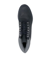 Мужские темно-синие кожаные повседневные ботинки от Timberland