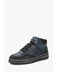 Мужские темно-синие кожаные рабочие ботинки от SHOIBERG