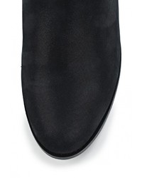 Темно-синие кожаные сапоги от Just Couture