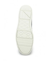 Женские темно-синие кожаные слипоны от Aldo