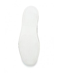 Мужские темно-синие кожаные слипоны от Made in Italia