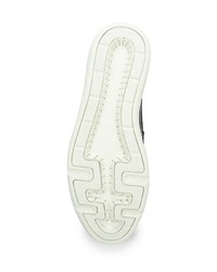 Мужские темно-синие кожаные слипоны от Vitacci