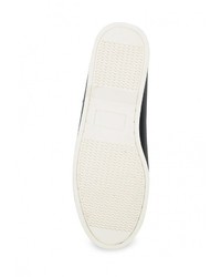 Темно-синие кожаные топсайдеры от Beverley Box