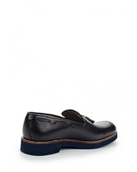 Темно-синие кожаные топсайдеры от BLT Baltarini