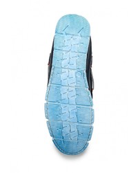 Темно-синие кожаные топсайдеры от Dali